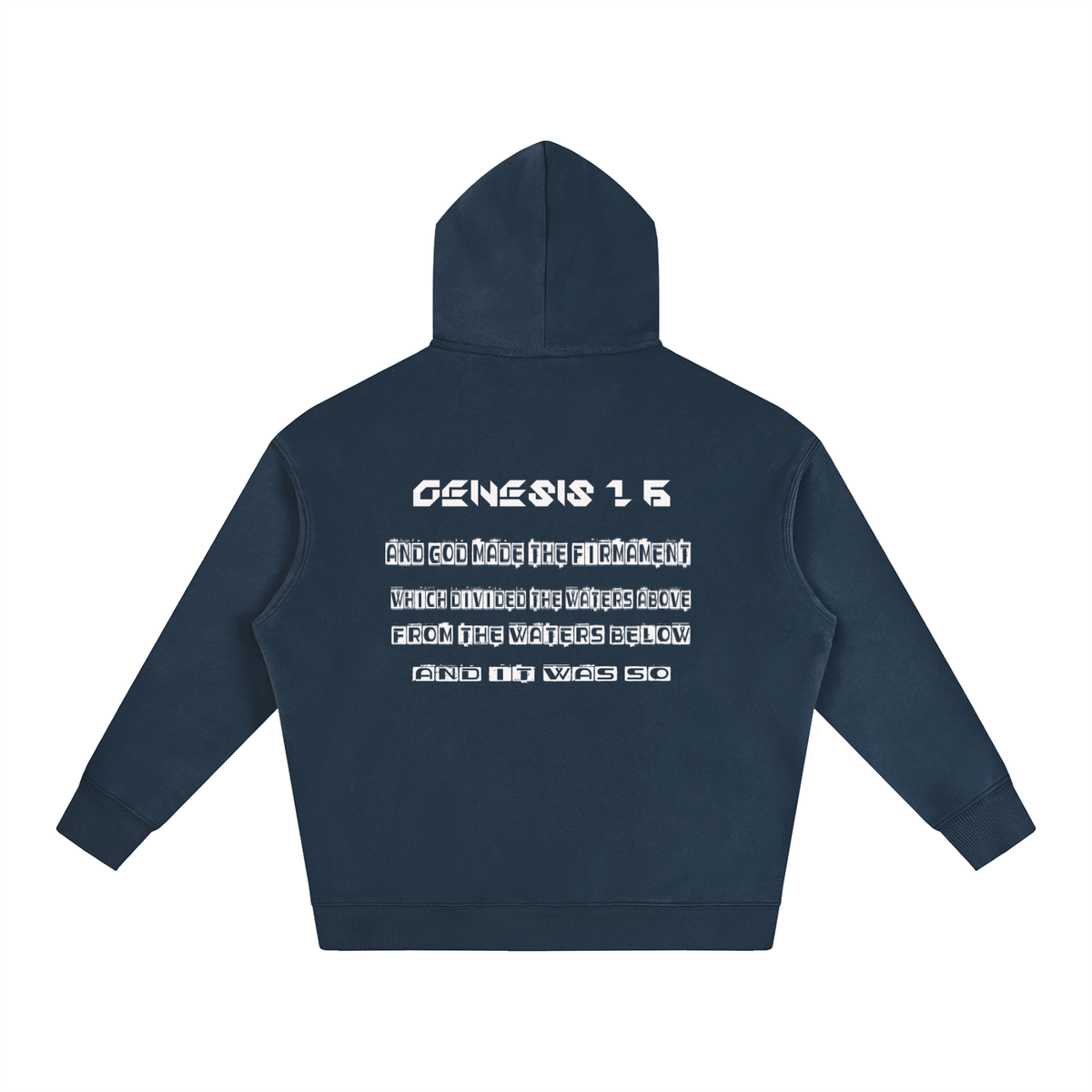 Flat Earth Oversize Fleeced Hoodie - KR Woke Wear