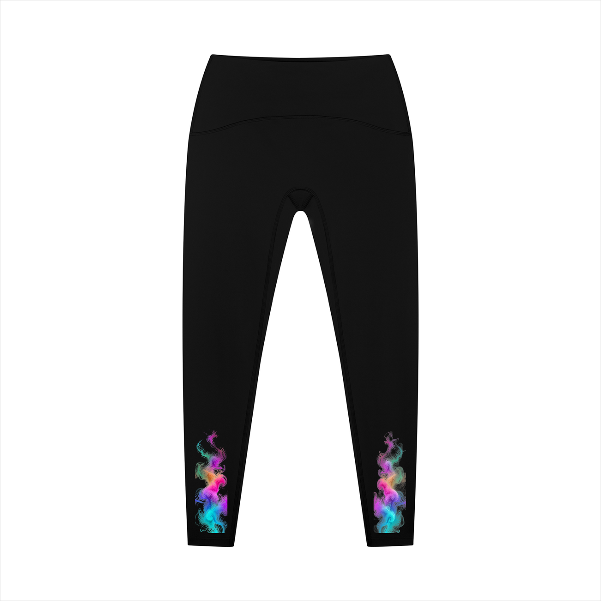 Women's High-Waisted Ankle Length Yoga Leggings - KR Woke Wear