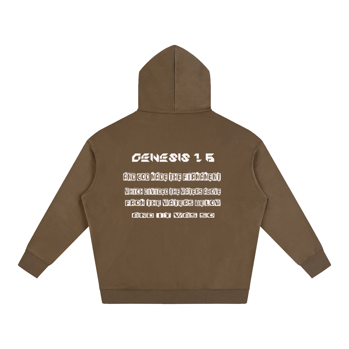 Flat Earth Oversize Fleeced Hoodie - KR Woke Wear