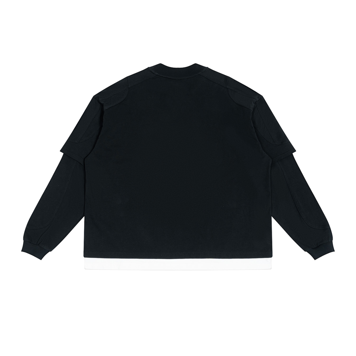 Pot Leaf Paneled Layer Color Block T-Shirt - KR Woke Wear