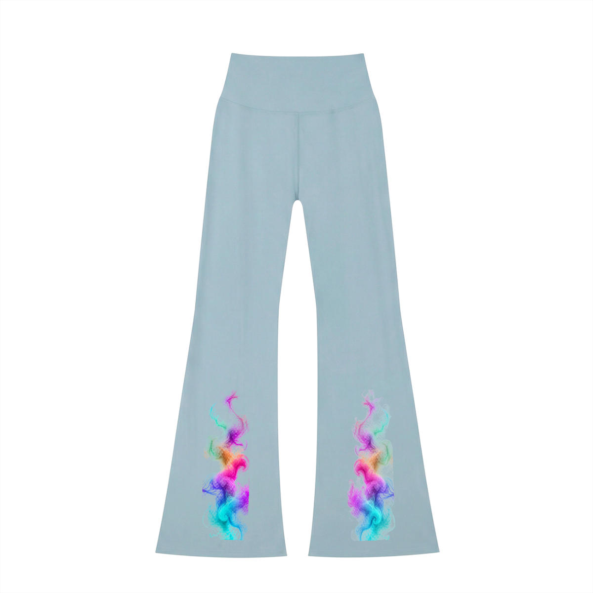 Women's High-Waisted Flare Leggings - KR Woke Wear