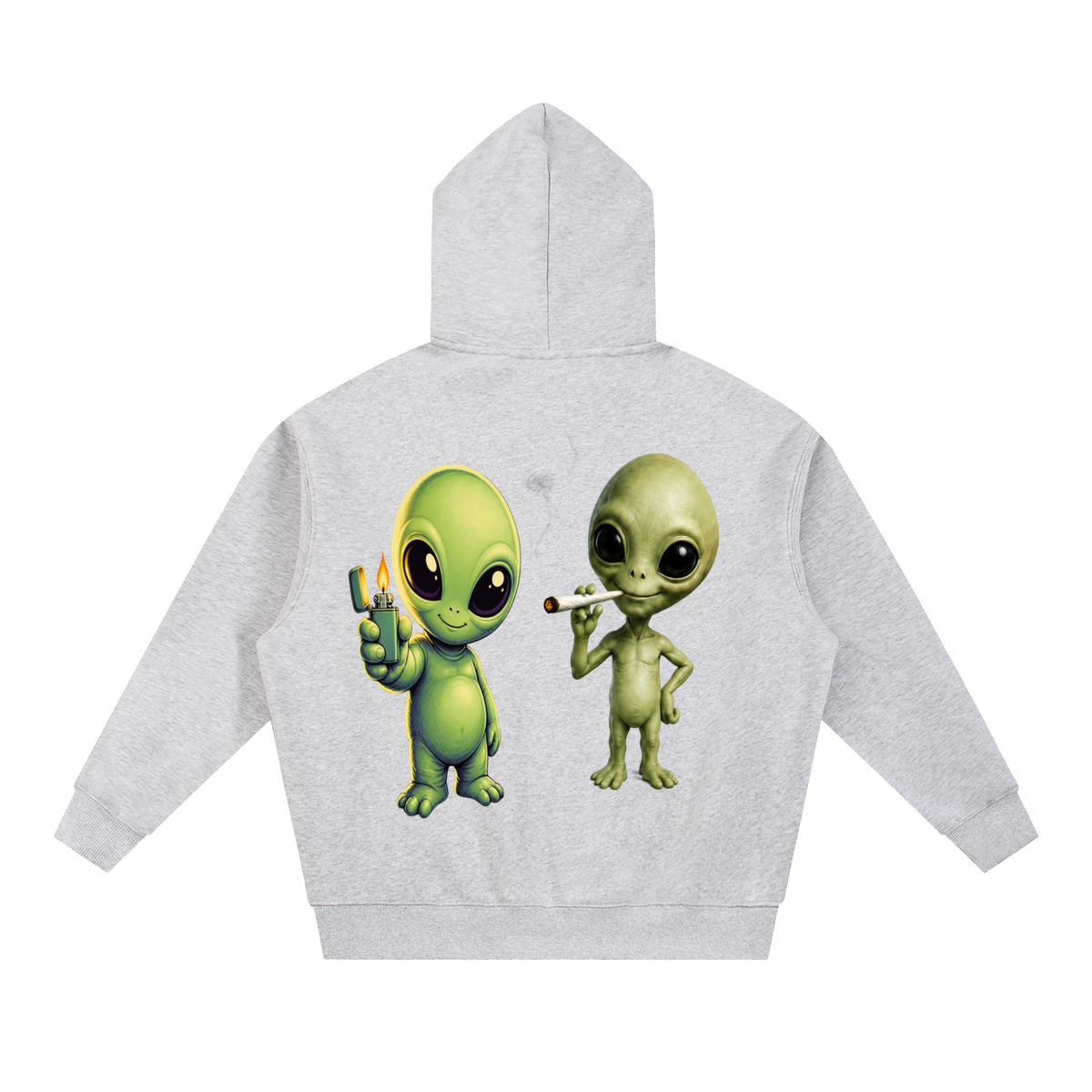 Stay Lifted Essential Oversized Boxy Fit Fleece Hoodie - KR Woke Wear
