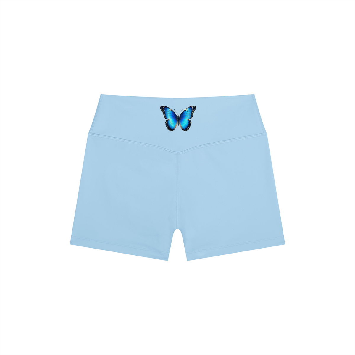 Women’s High Rise Yoga Shorts - KR Woke Wear