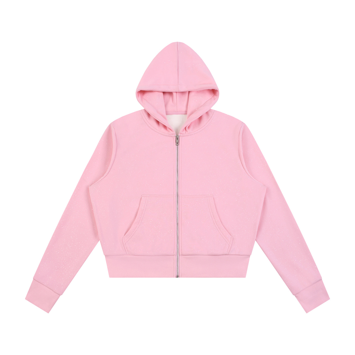 Lotus Women's Sparkles Fleece Full Zip Hoodie - KR Woke Wear