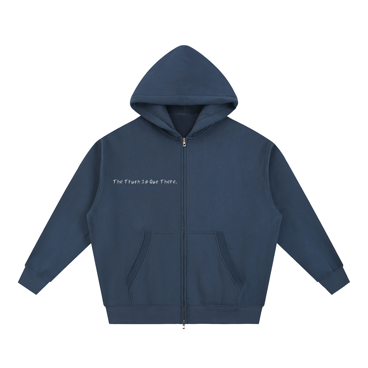 The Truth Is Out There Essential Oversized Fleece Boxy Hoodie - KR Woke Wear