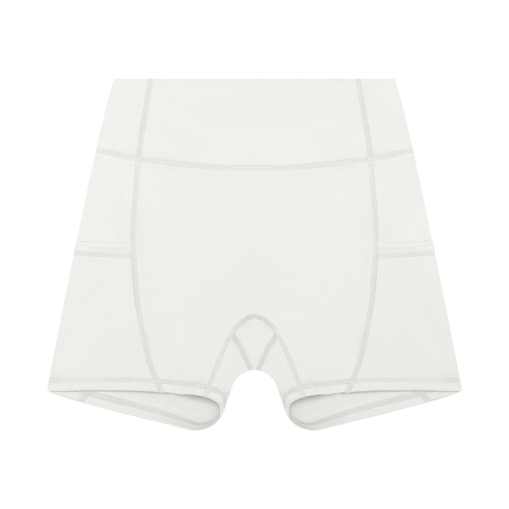 Moon Phases Women’s High Rise Pocket Yoga Shorts - KR Woke Wear