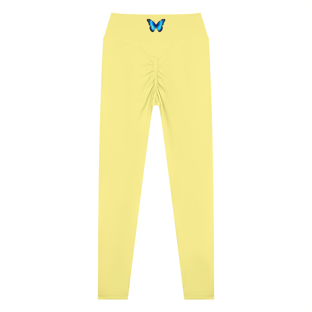 Butterfly Women’s High Waisted Yoga Leggings - KR Woke Wear
