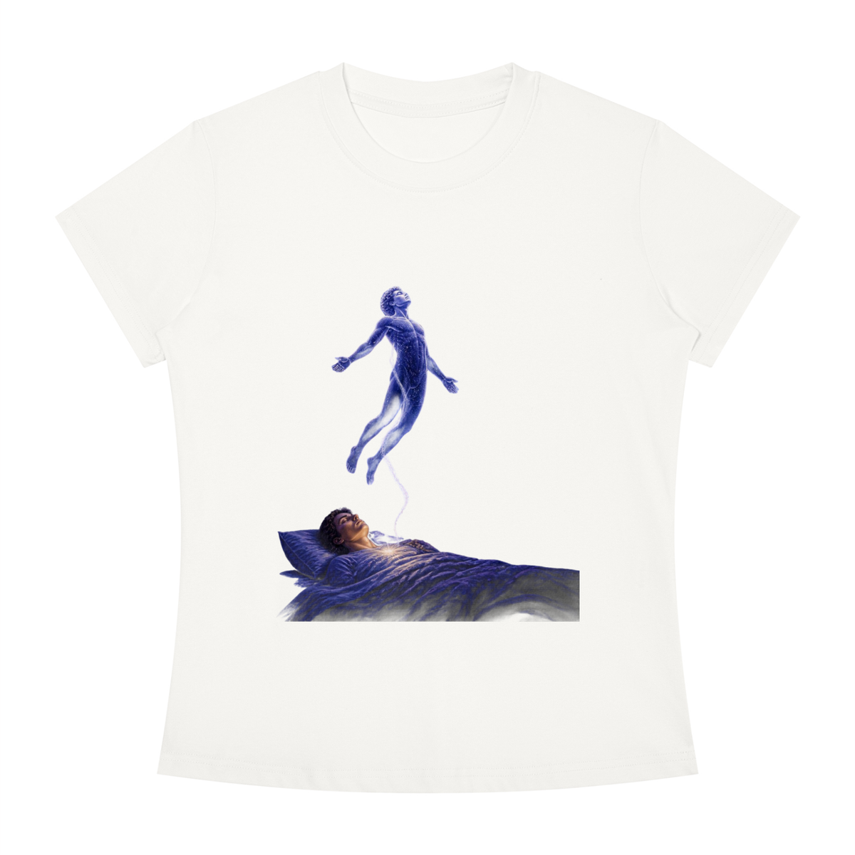 Astral Projection Women's Slim Fit Crewneck T-Shirt - KR Woke Wear