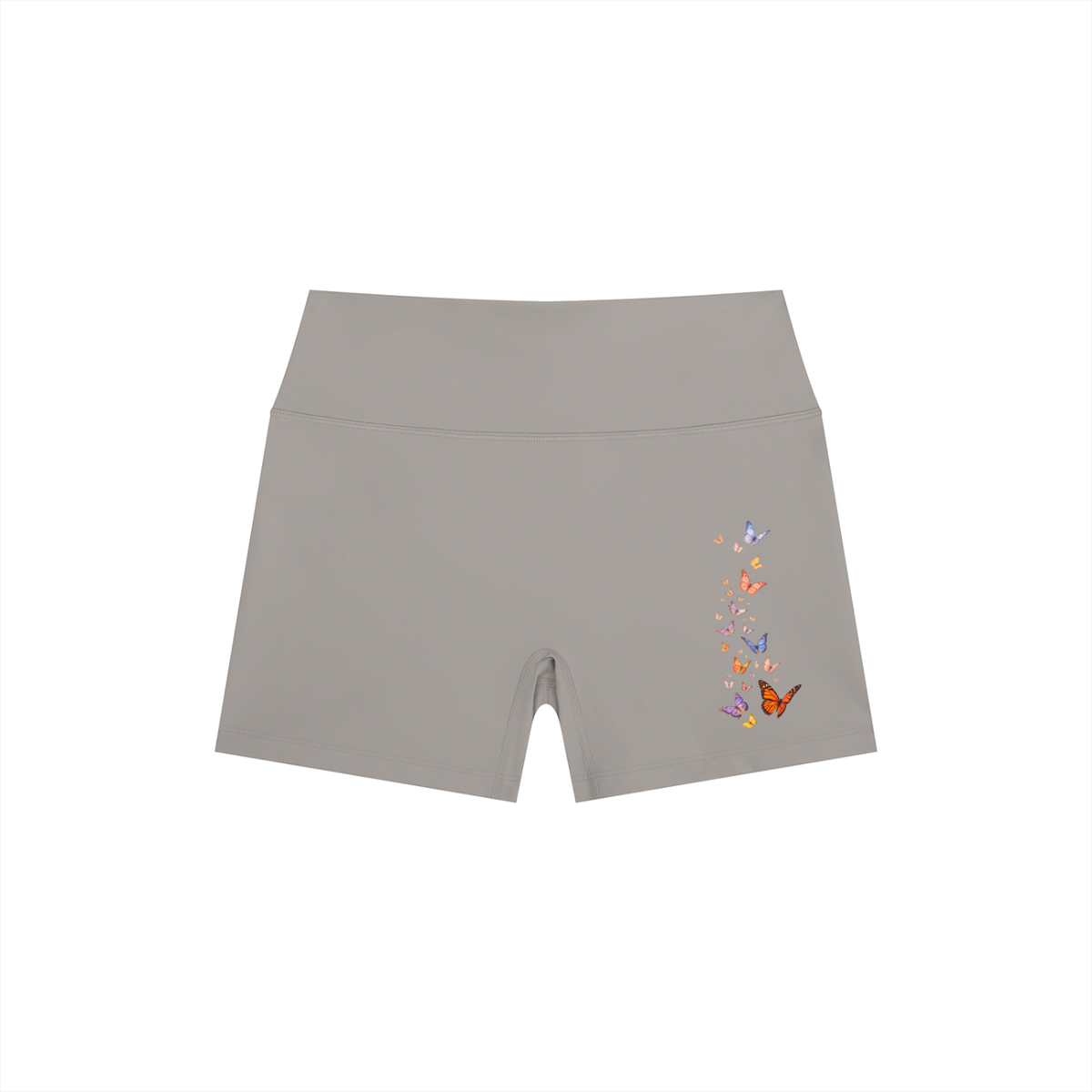 Women’s High Rise Yoga Shorts - KR Woke Wear