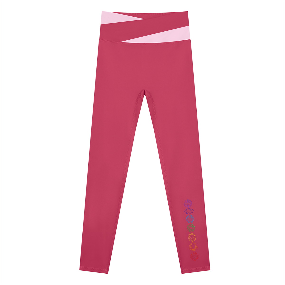 Chakra Women's Color Block Yoga Leggings - KR Woke Wear