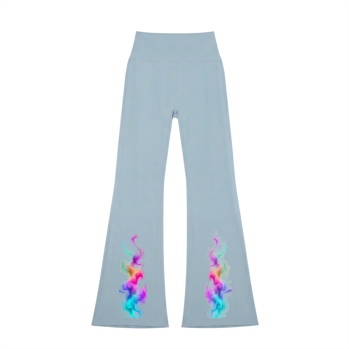 Women's High-Waisted Flare Leggings - KR Woke Wear