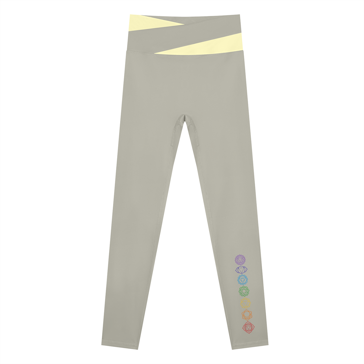Chakra Women's Color Block Yoga Leggings - KR Woke Wear