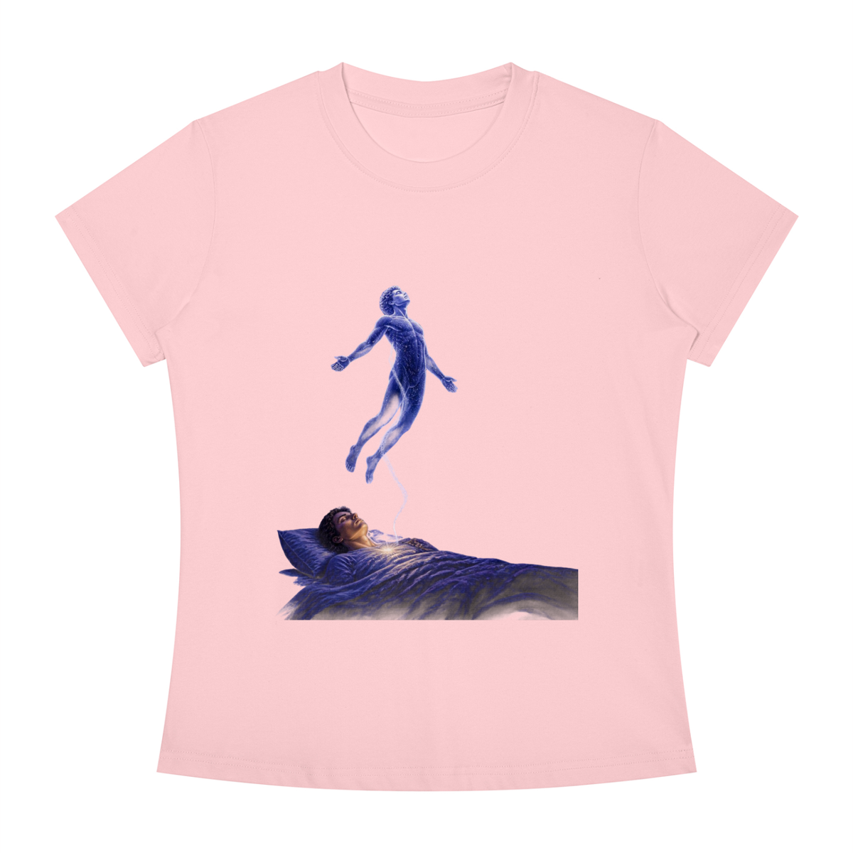 Astral Projection Women's Slim Fit Crewneck T-Shirt - KR Woke Wear