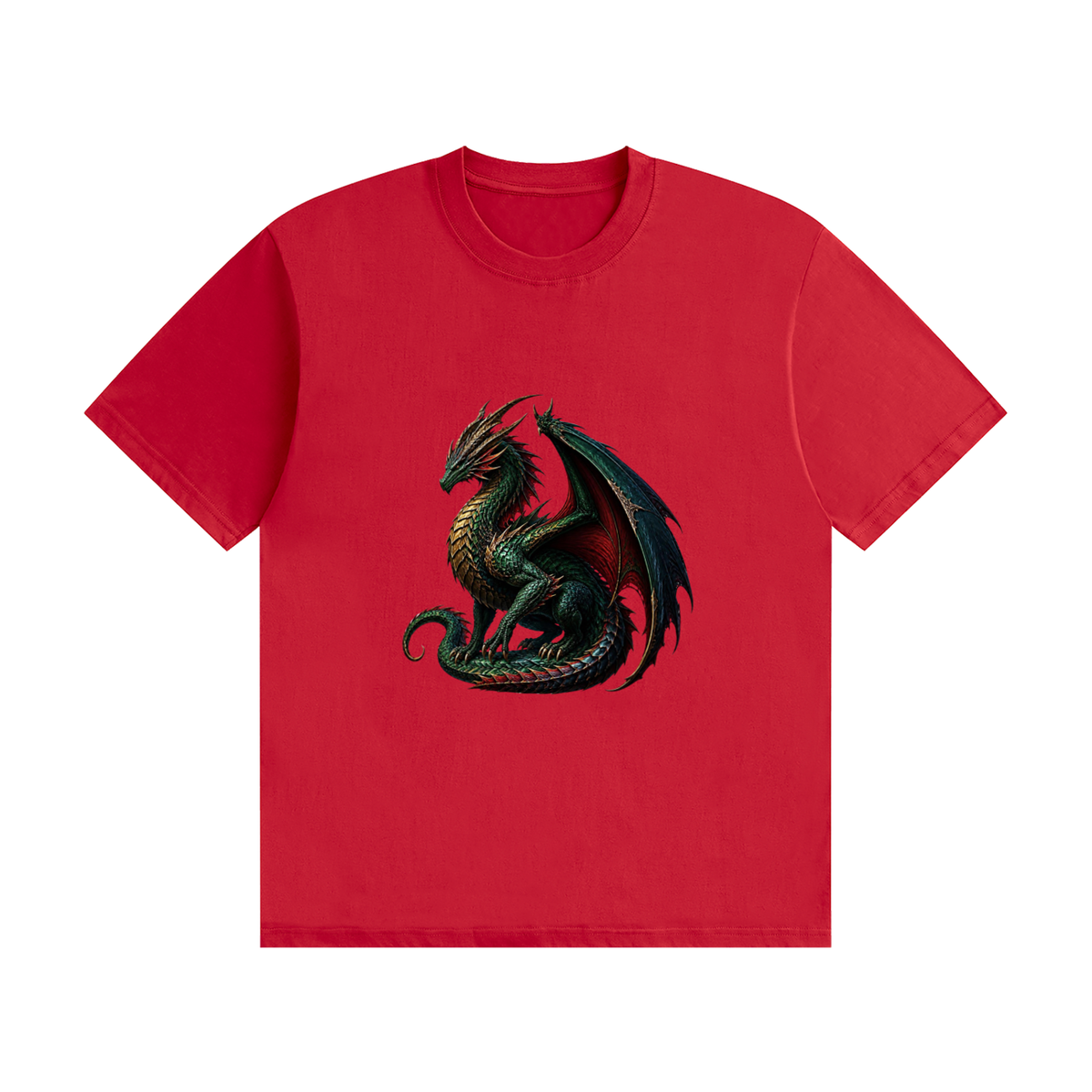 Dragon Unisex Seamless Cotton T-Shirt - KR Woke Wear