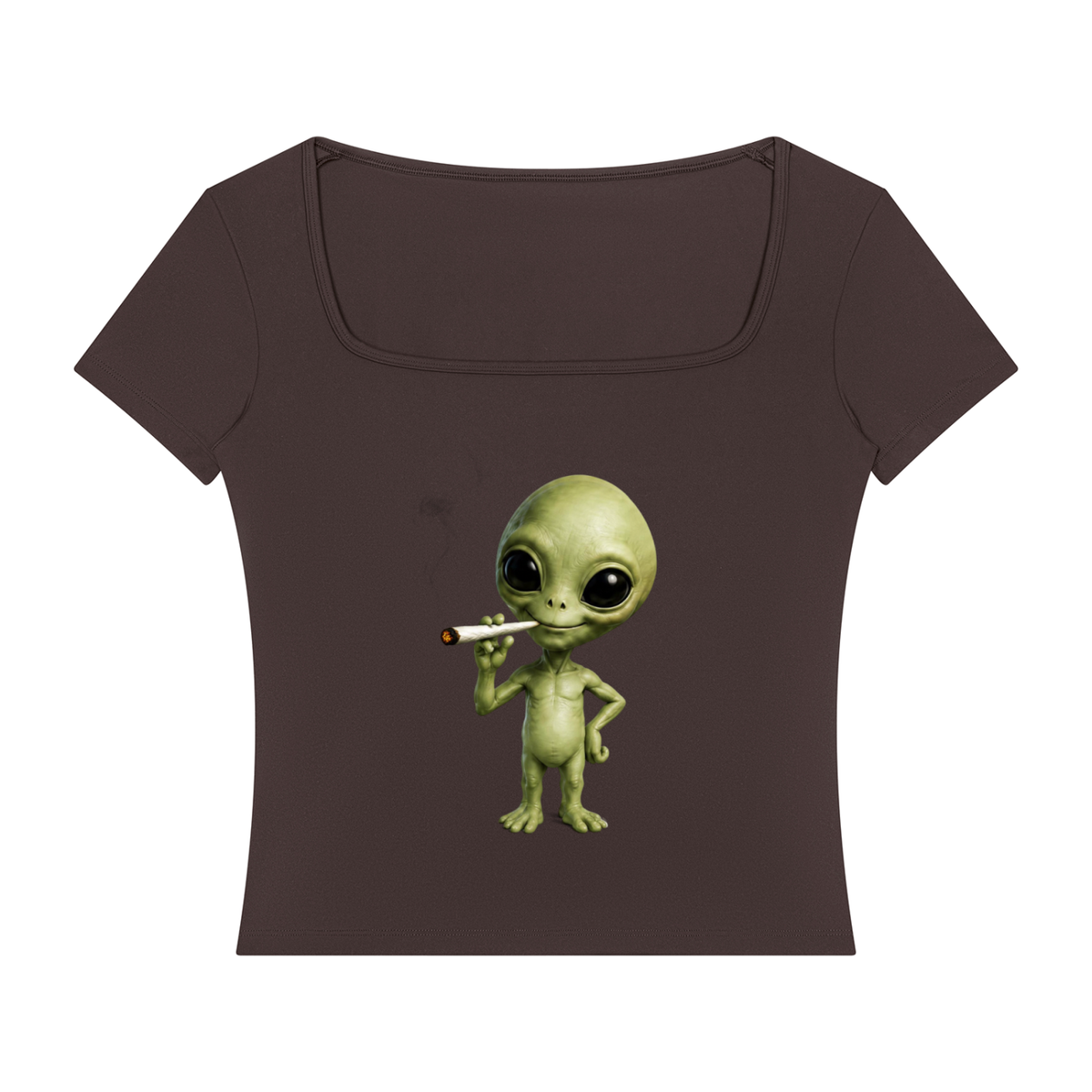 Alien Women’s Square Neck Training T-Shirt - KR Woke Wear