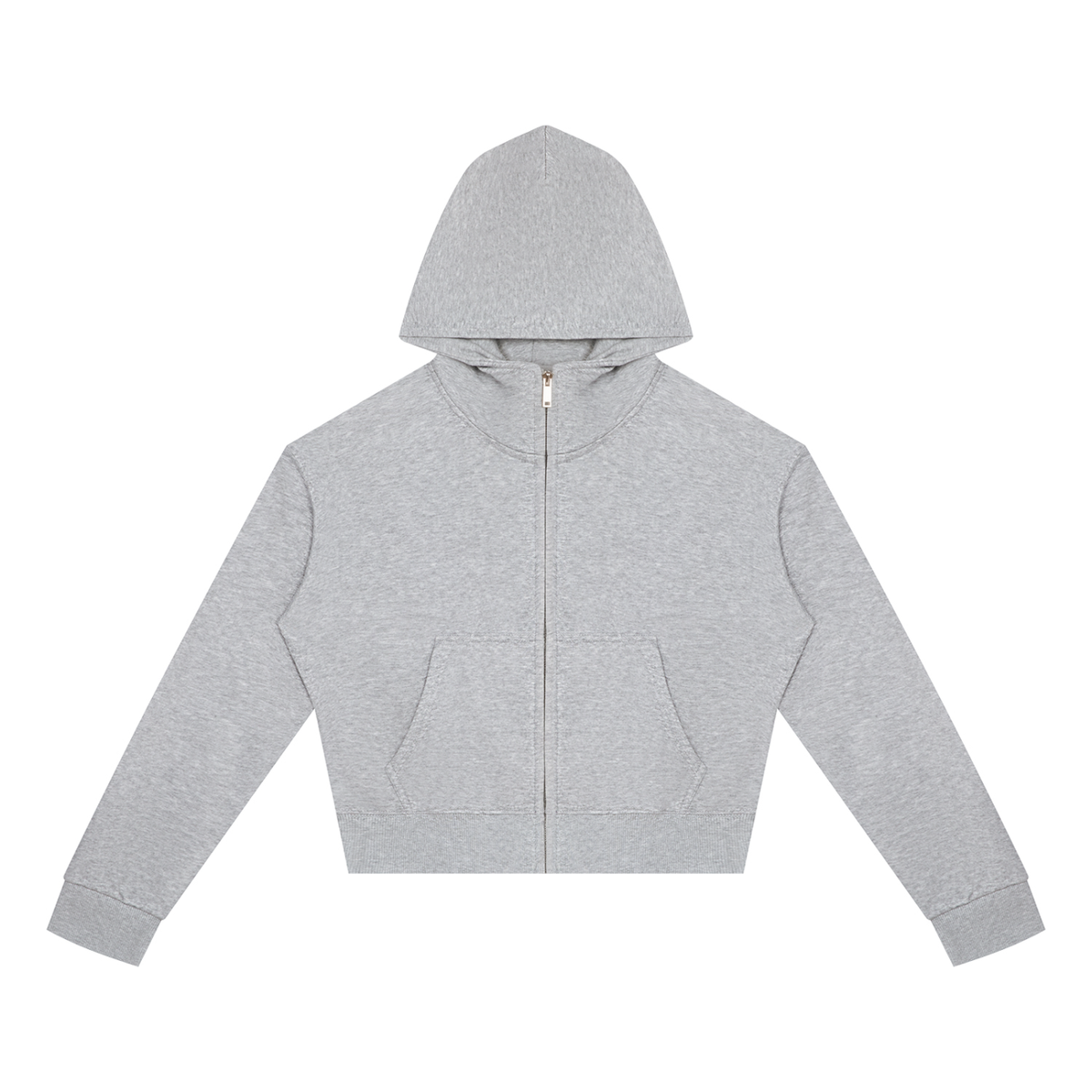 Light Fairy Women's Crop Full Zip Hoodie - KR Woke Wear