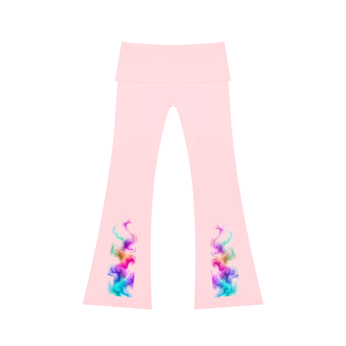 Women's High Rise Flared Yoga Pants - KR Woke Wear