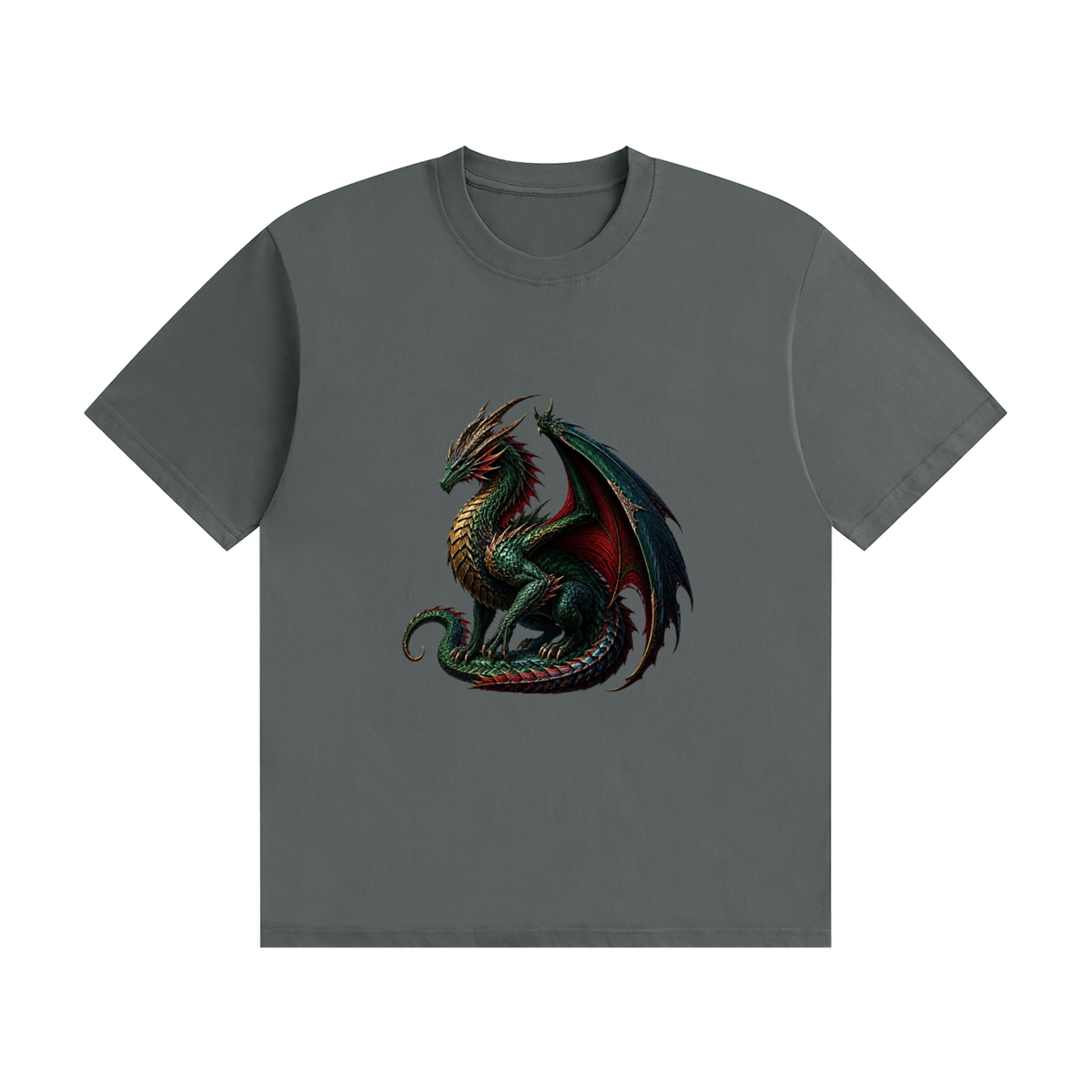 Dragon Unisex Seamless Cotton T-Shirt - KR Woke Wear
