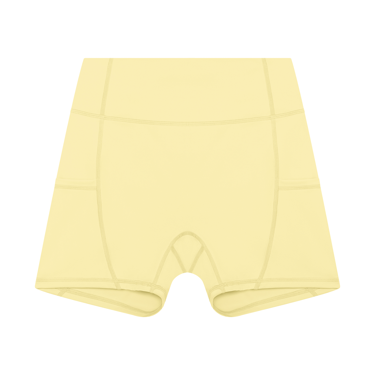 Moon Phases Women’s High Rise Pocket Yoga Shorts - KR Woke Wear