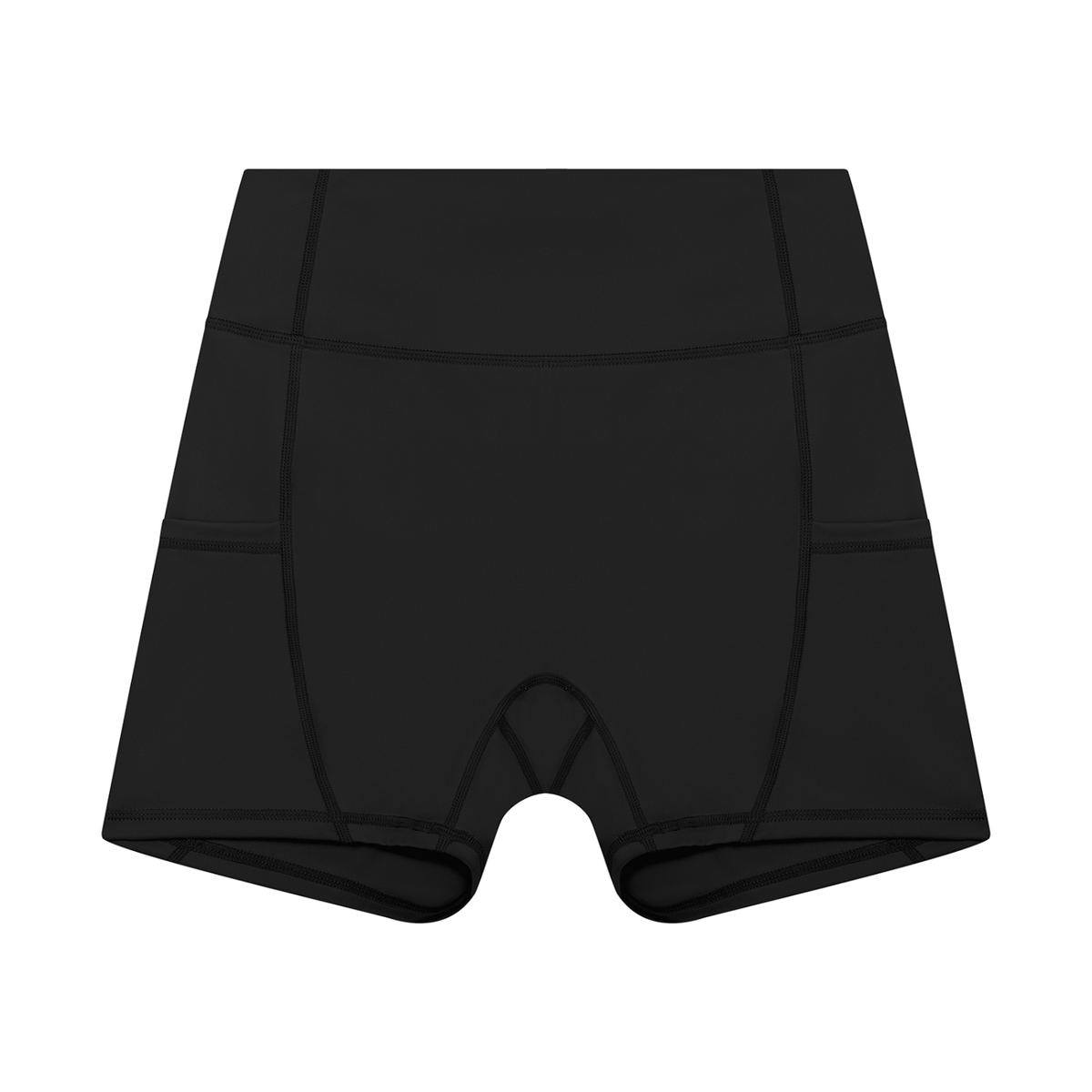 Moon Phases Women’s High Rise Pocket Yoga Shorts - KR Woke Wear