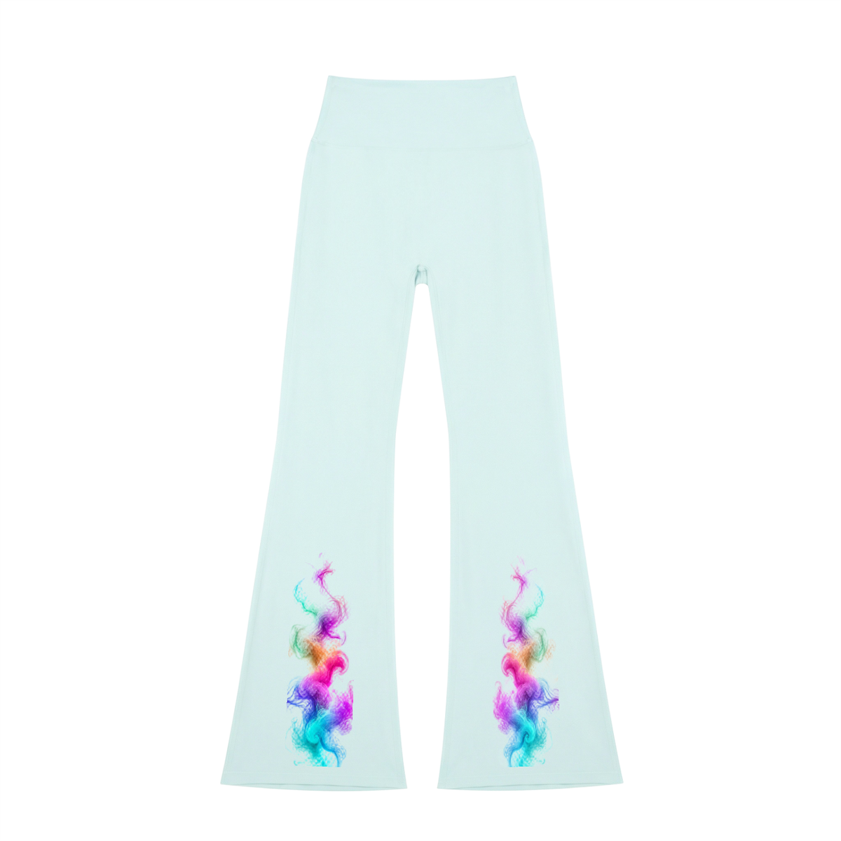 Women's High-Waisted Flare Leggings - KR Woke Wear