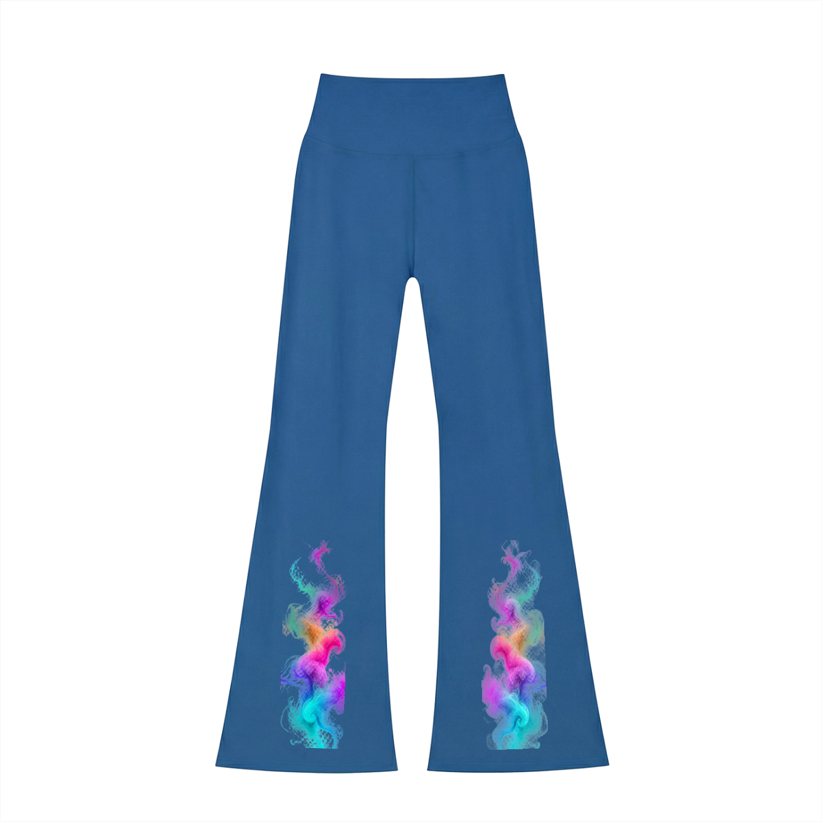 Women's High-Waisted Flare Leggings - KR Woke Wear