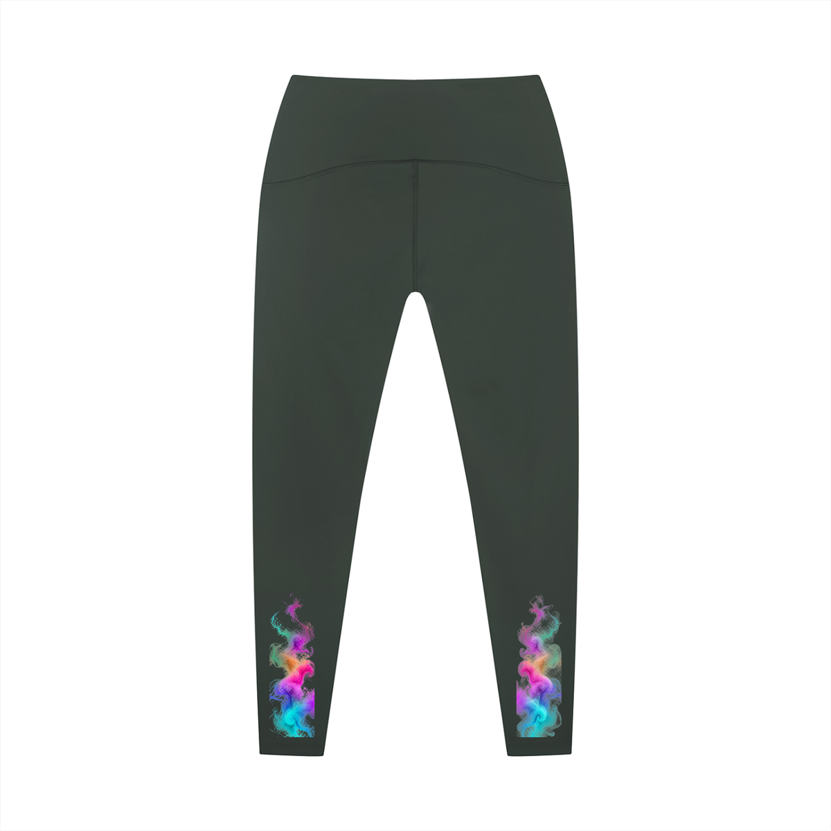 Women's High-Waisted Ankle Length Yoga Leggings - KR Woke Wear