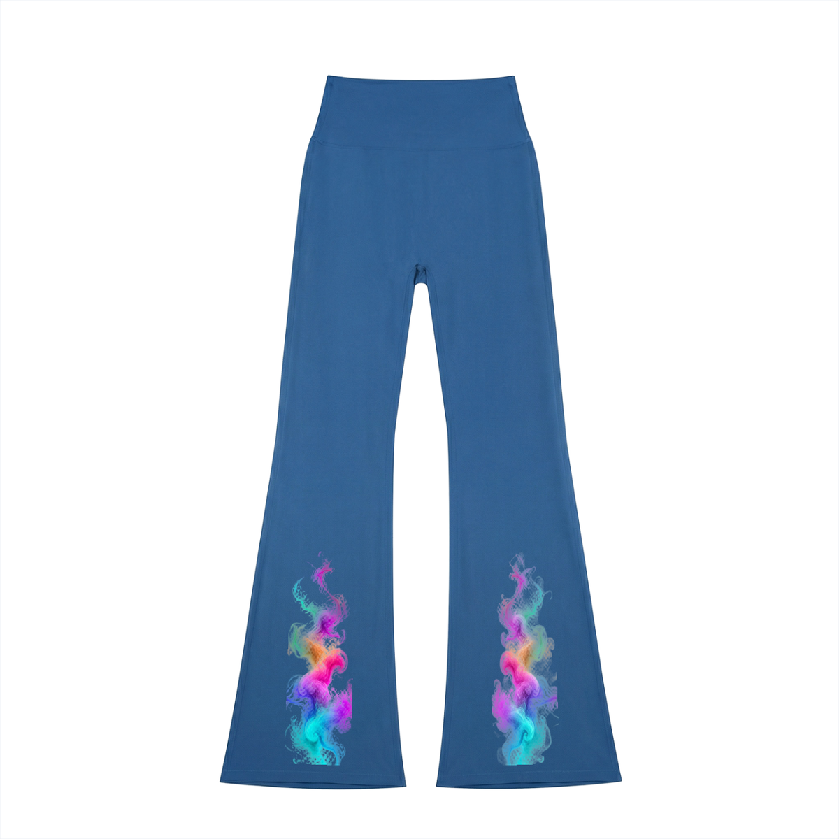 Women's High-Waisted Flare Leggings - KR Woke Wear