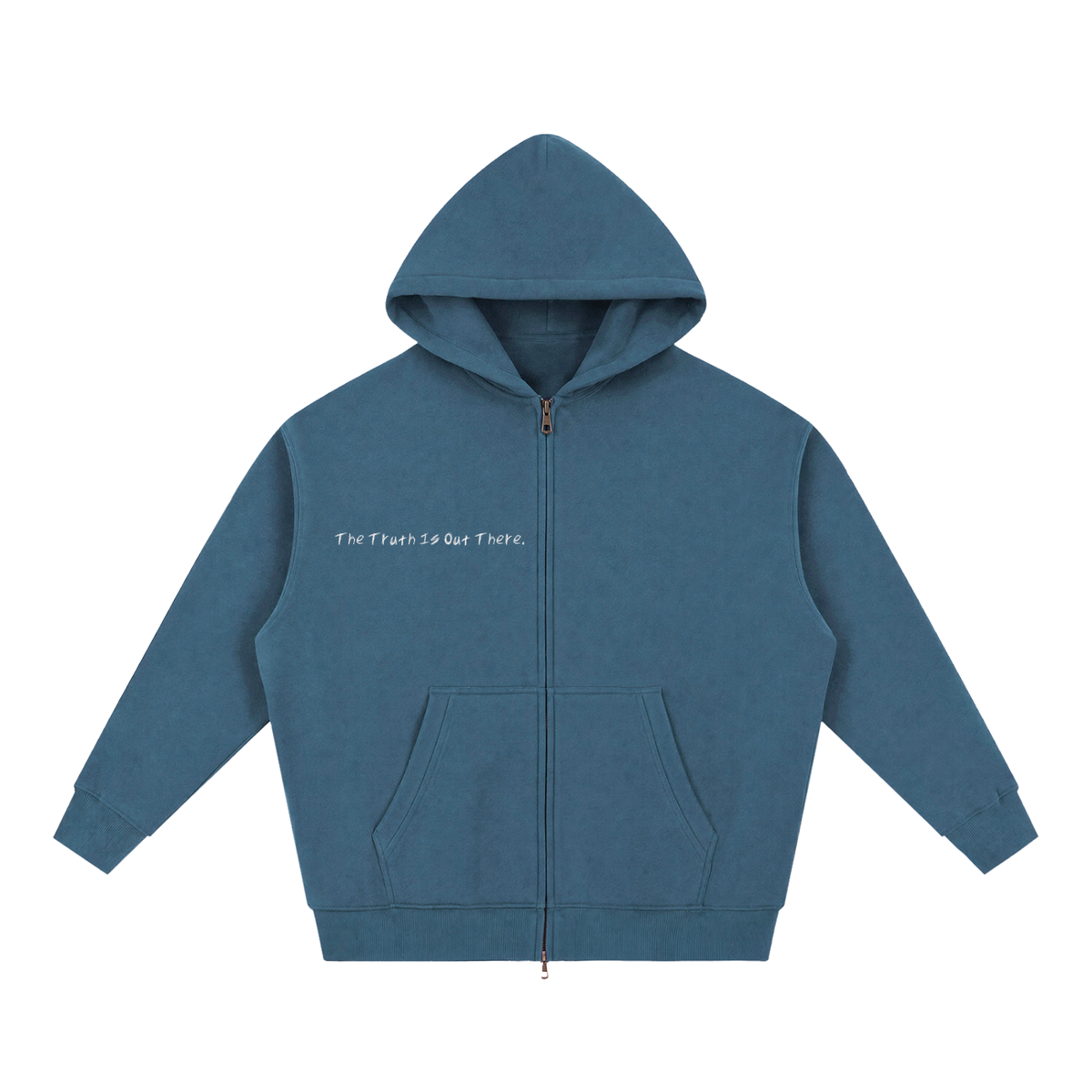 The Truth Is Out There Essential Oversized Fleece Boxy Hoodie - KR Woke Wear