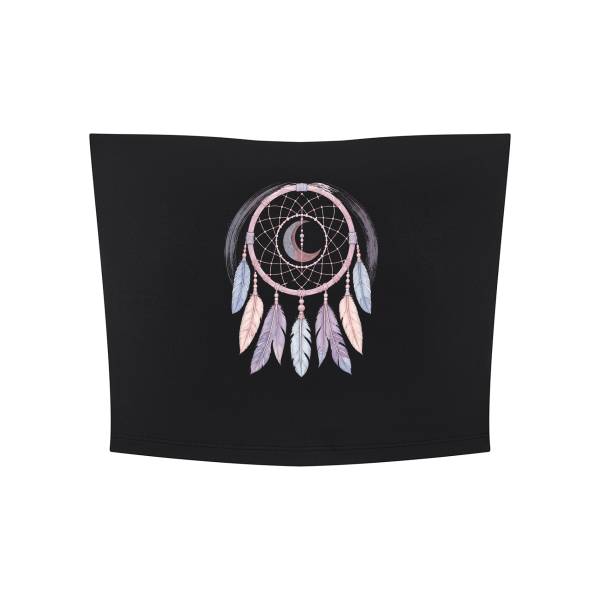 Dream Catcher Women’s Yoga Cropped Tube Top - KR Woke Wear