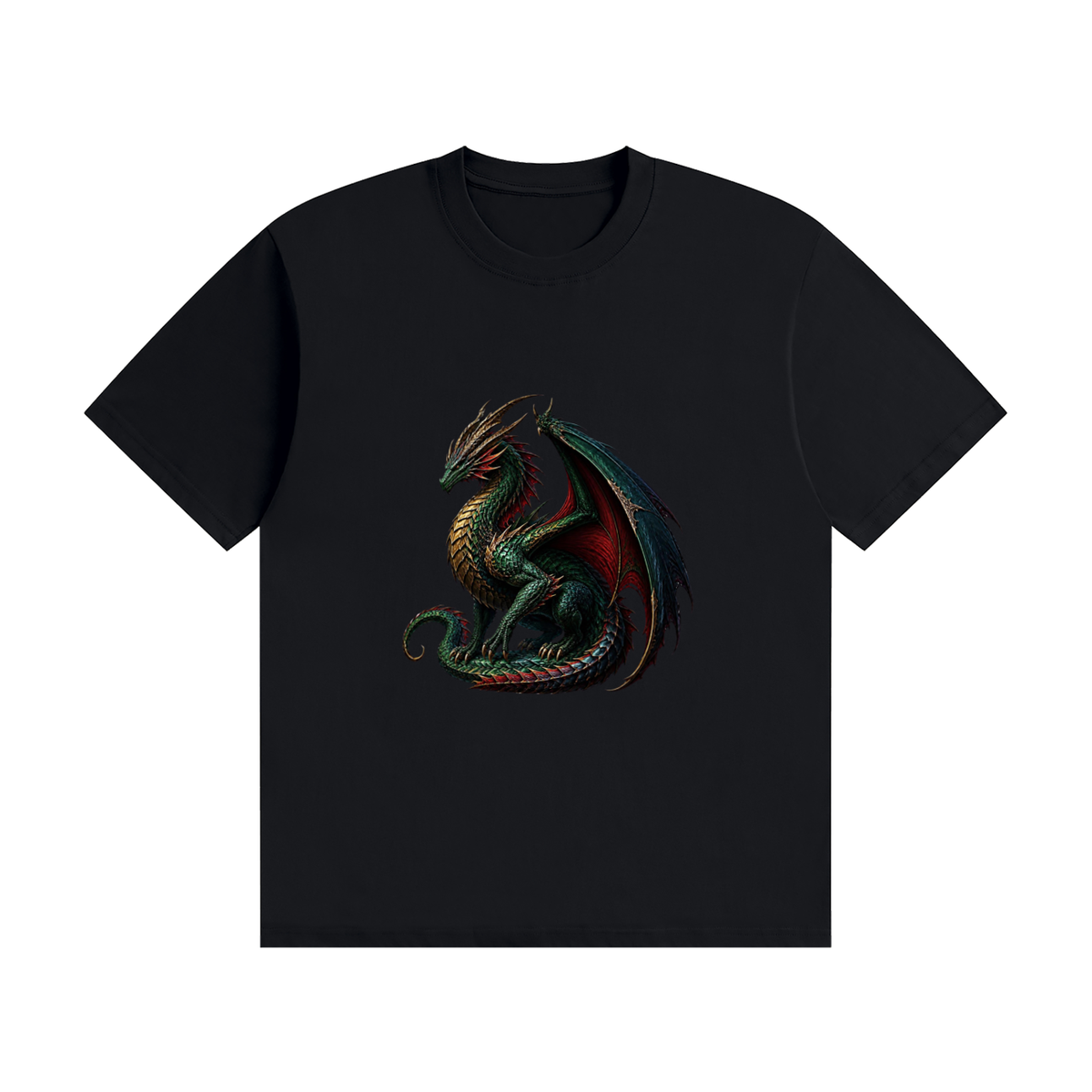 Dragon Unisex Seamless Cotton T-Shirt - KR Woke Wear