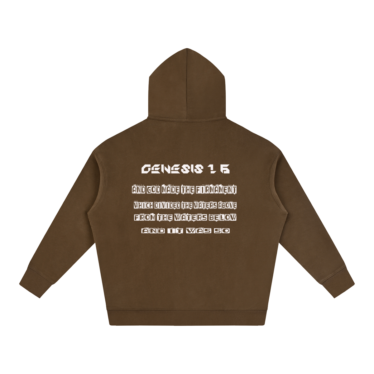 Flat Earth Oversize Fleeced Hoodie - KR Woke Wear