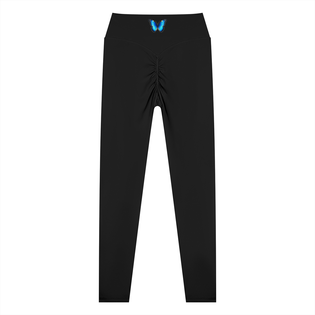 Butterfly Women’s High Waisted Yoga Leggings - KR Woke Wear