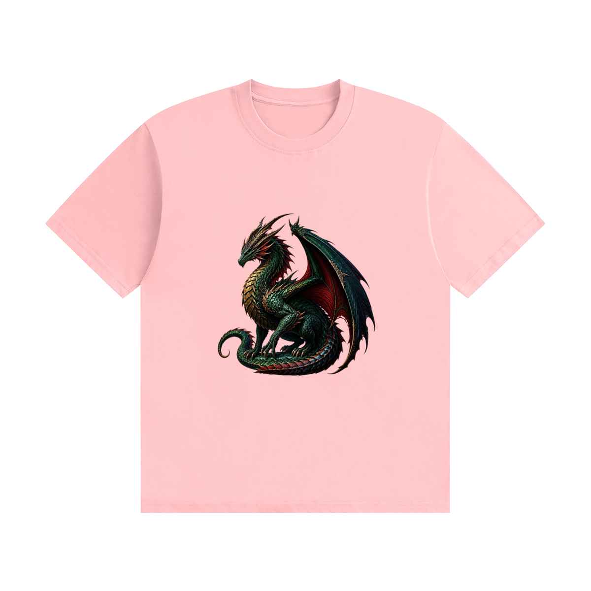 Dragon Unisex Seamless Cotton T-Shirt - KR Woke Wear