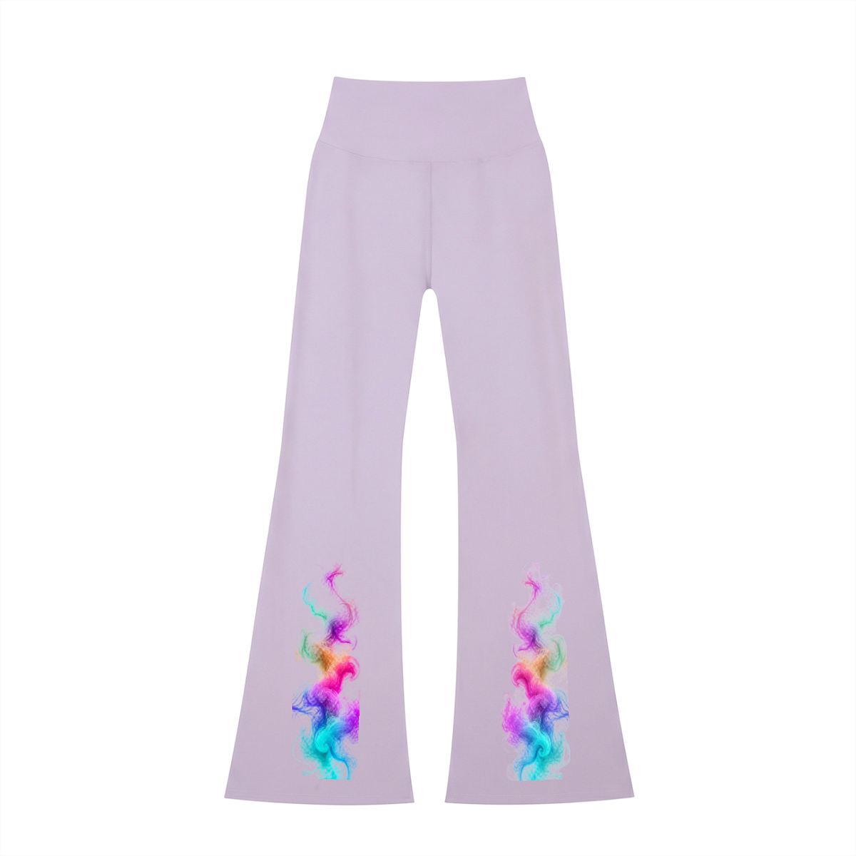 Women's High-Waisted Flare Leggings - KR Woke Wear