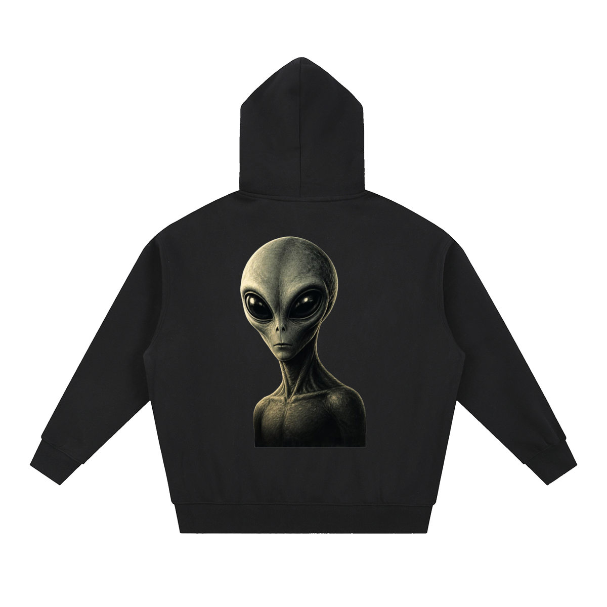 The Truth Is Out There Essential Oversized Fleece Boxy Hoodie - KR Woke Wear
