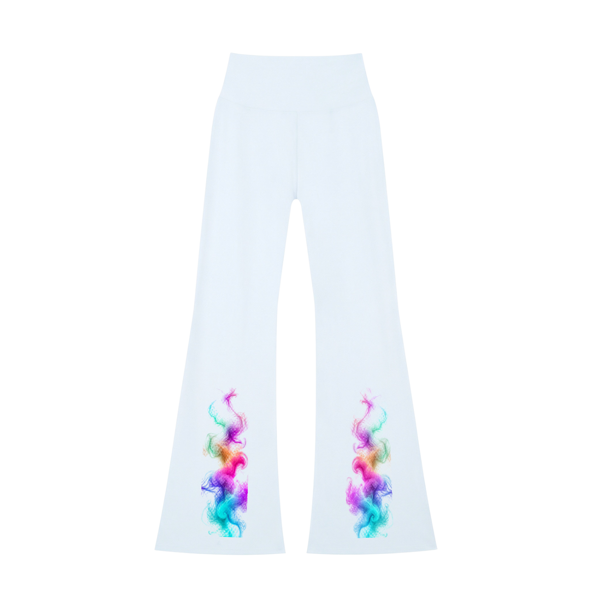 Women's High-Waisted Flare Leggings - KR Woke Wear