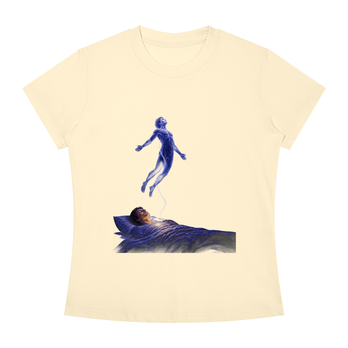 Astral Projection Women's Slim Fit Crewneck T-Shirt - KR Woke Wear