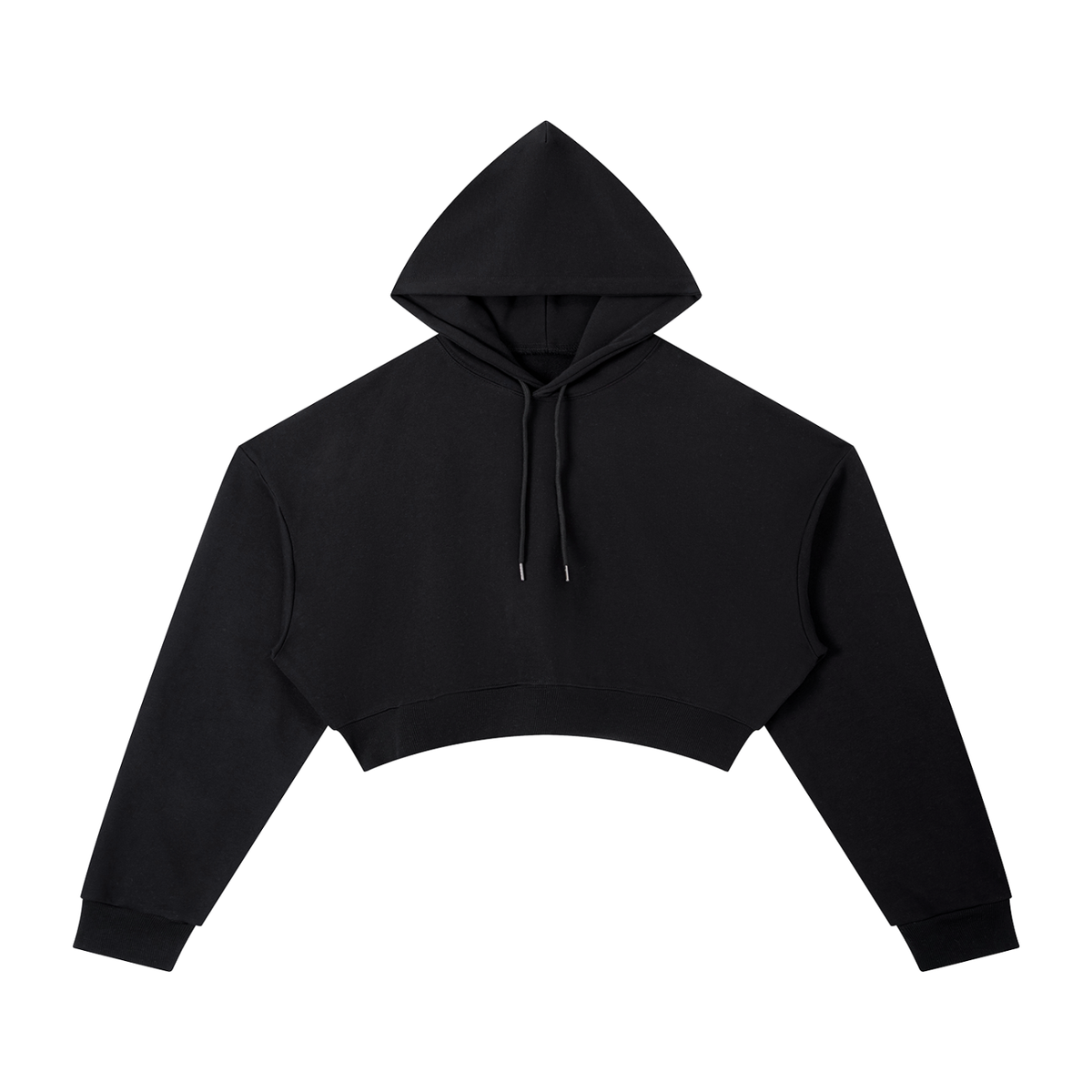 Lotus Essential Cropped Hoodie - KR Woke Wear