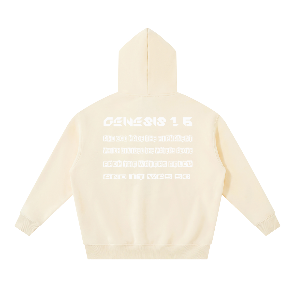 Flat Earth Essential Oversized Boxy Fit Fleece Hoodie - KR Woke Wear