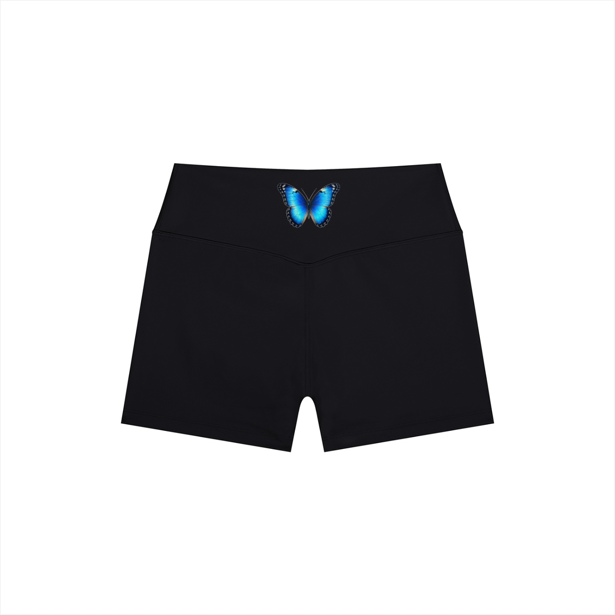 Women’s High Rise Yoga Shorts - KR Woke Wear