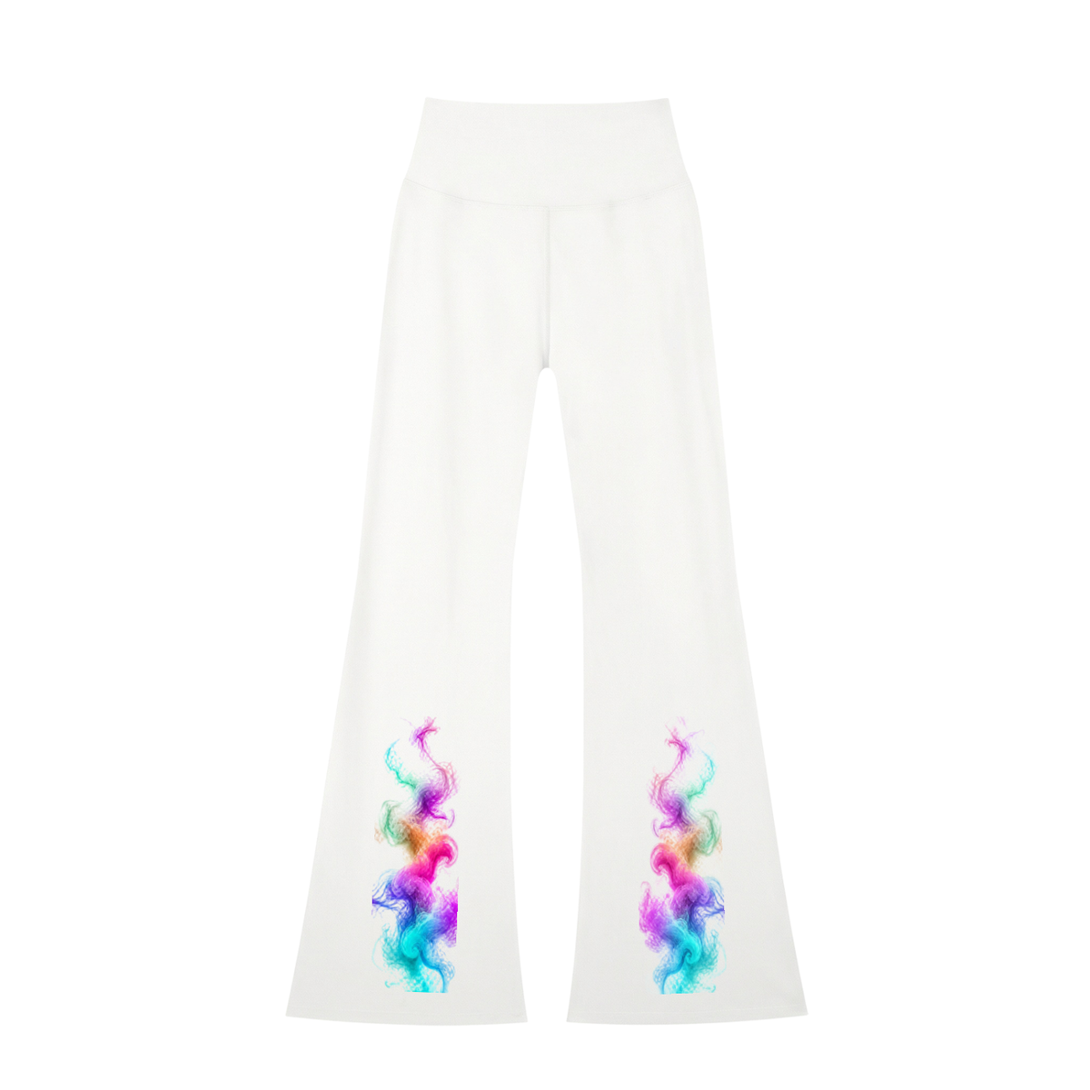 Women's High-Waisted Flare Leggings - KR Woke Wear