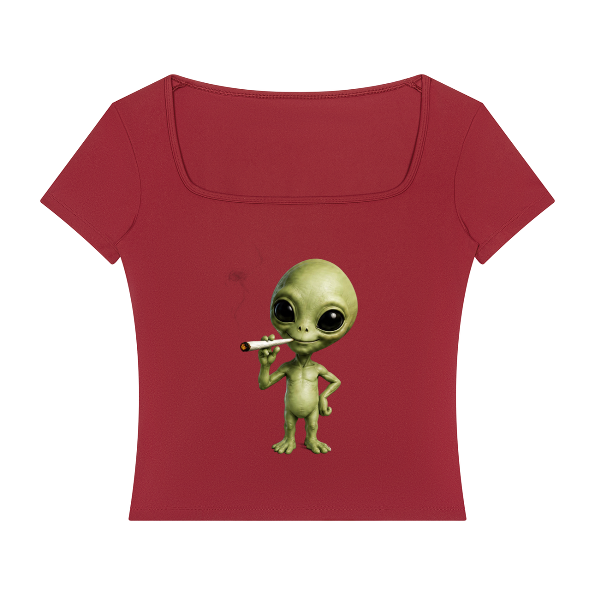 Alien Women’s Square Neck Training T-Shirt - KR Woke Wear