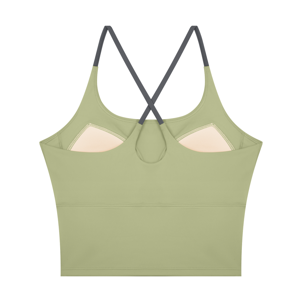 Moon Phases Women's Color Block Yoga Tank Top - KR Woke Wear
