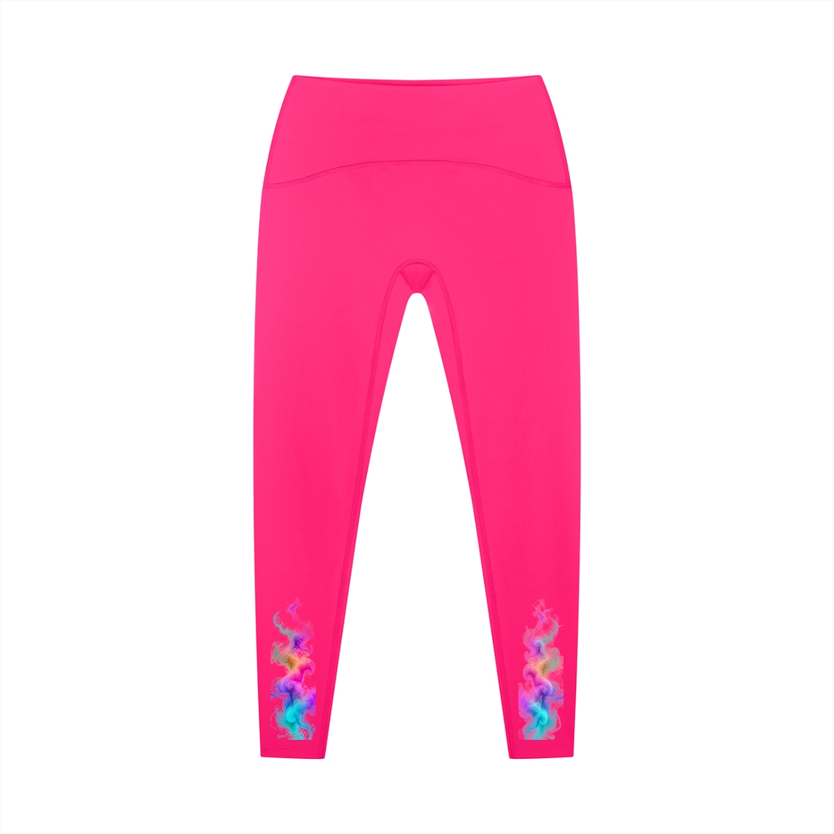 Women's High-Waisted Ankle Length Yoga Leggings - KR Woke Wear