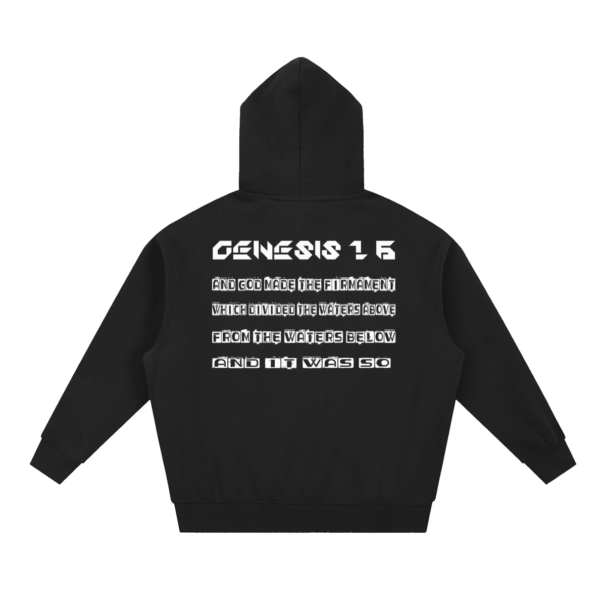 Flat Earth Essential Oversized Boxy Fit Fleece Hoodie - KR Woke Wear