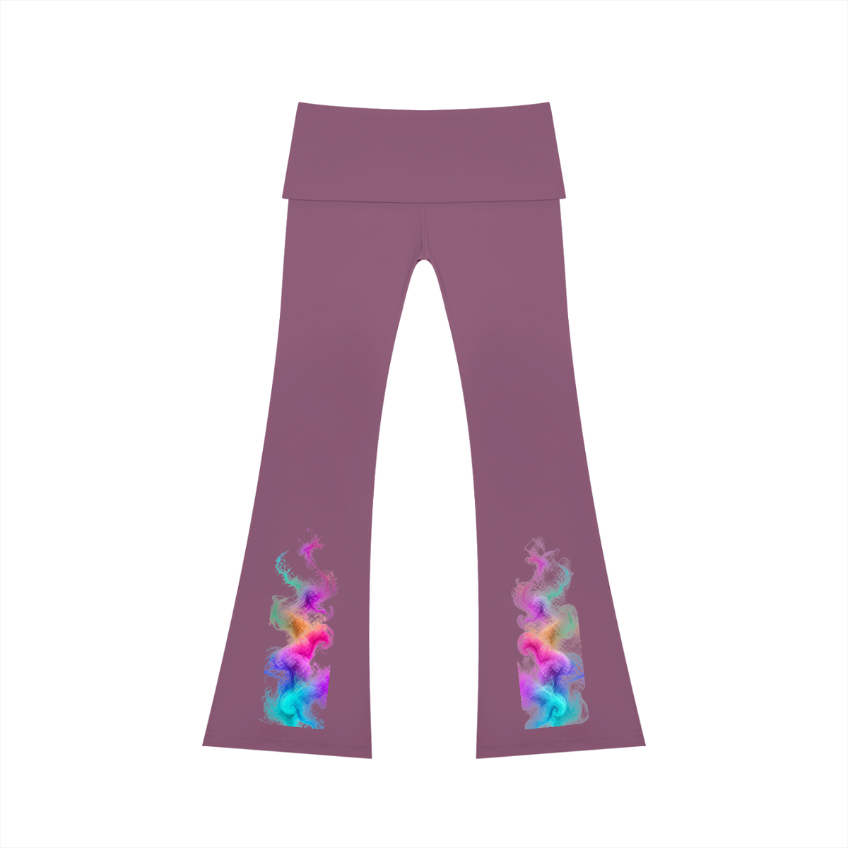 Women's High Rise Flared Yoga Pants - KR Woke Wear