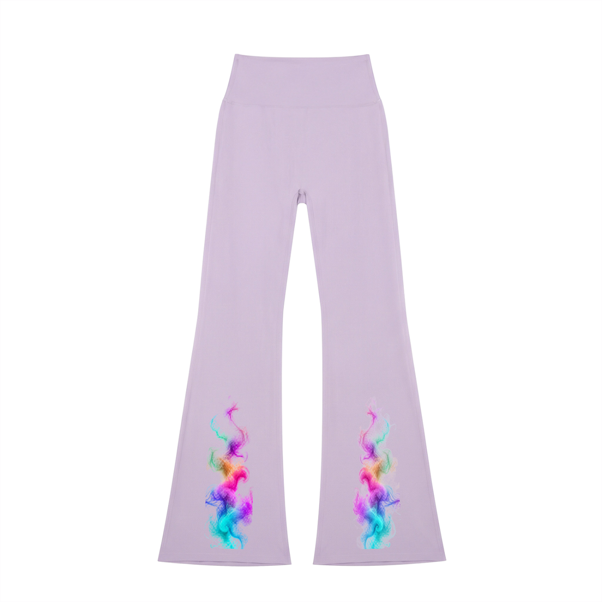 Women's High-Waisted Flare Leggings - KR Woke Wear