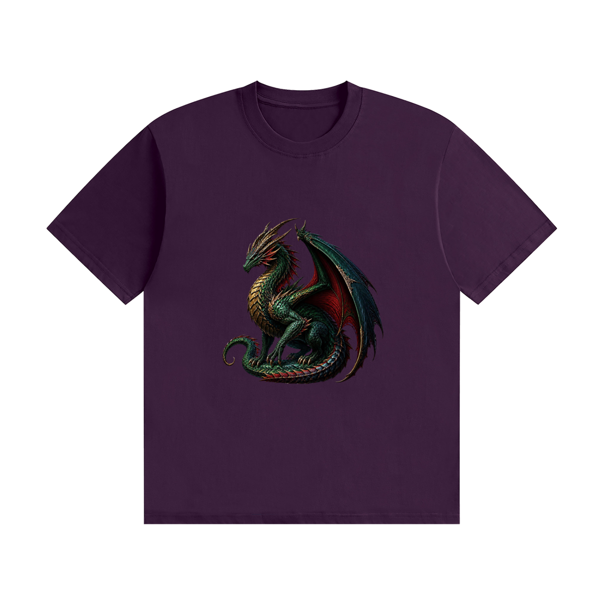 Dragon Unisex Seamless Cotton T-Shirt - KR Woke Wear