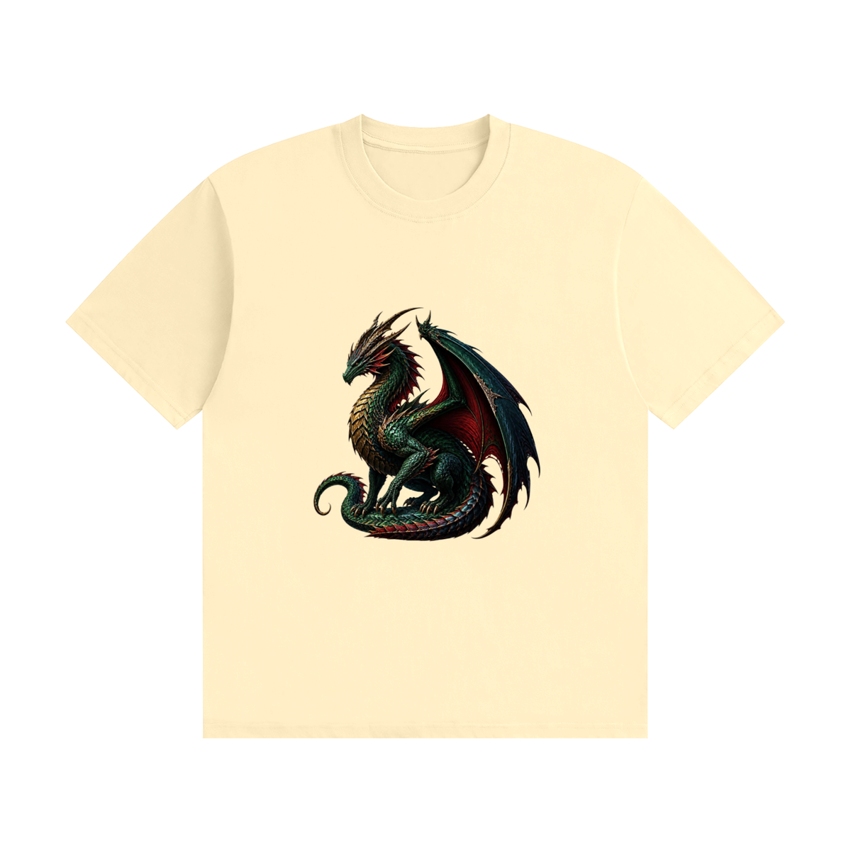 Dragon Unisex Seamless Cotton T-Shirt - KR Woke Wear